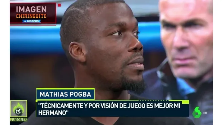 Mathias Pogba quiere que su hermano juegue sí o sí en Madrid y apuntó contra un merengue