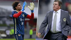 Francotirador de Récord: al pésimo nivel de Memo Ochoa se le agregó una discusión con Herrera