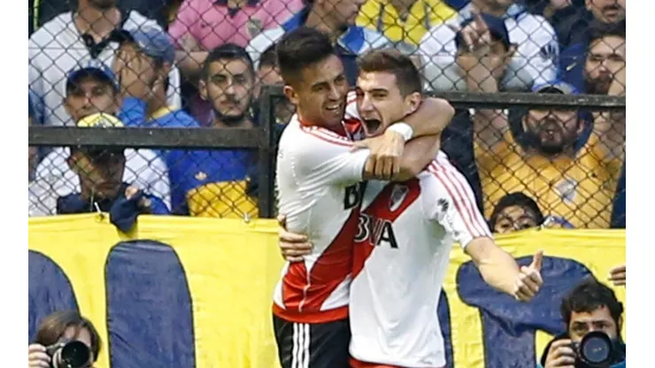 Foto de los hinchas de River.