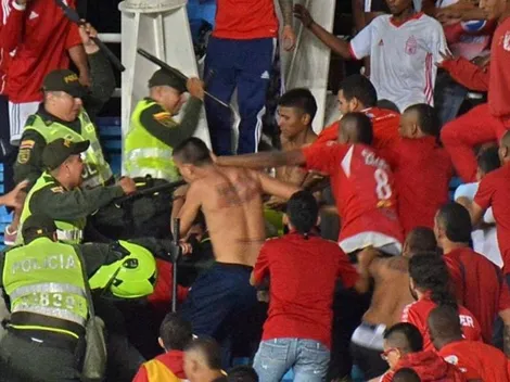 Tibio castigo a hincha del América que repartió cuchillo de carnicería en el Pascual