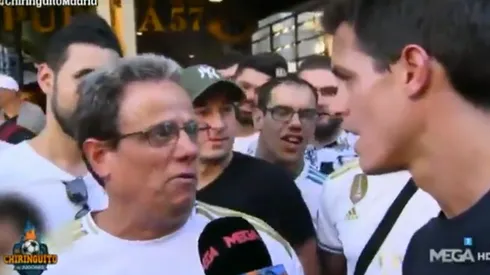 Video: hinchas del Real Madrid elogian a James y claman a Zidane su titularidad