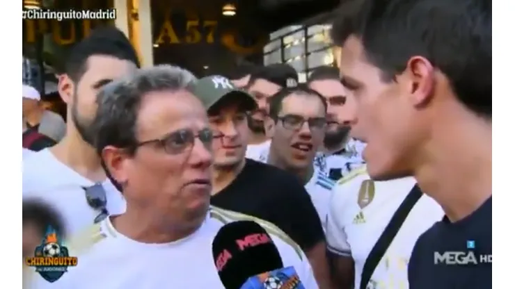Video: hinchas del Real Madrid elogian a James y claman a Zidane su titularidad