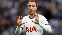 Eriksen durante un partido de Tottenham.