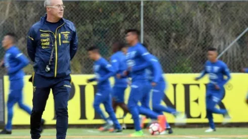 Jorge Célico, al frente de los entrenamientos.