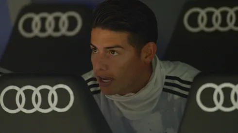 James insiste y persiste: en el día de descanso fue a entrenar con el Real Madrid