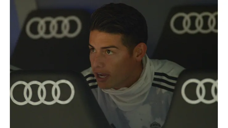 James insiste y persiste: en el día de descanso fue a entrenar con el Real Madrid