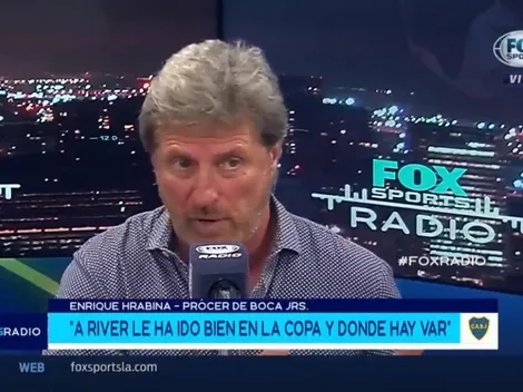 El ídolo de Boca que se la pudrió a River: "Le fue bien en la Copa, donde hay VAR"