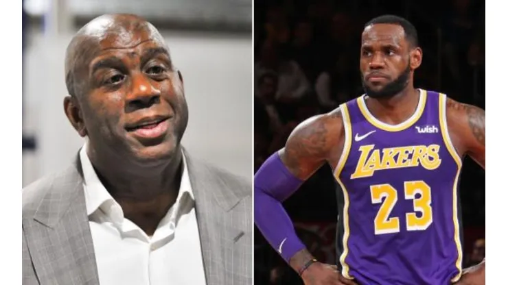 Magic Johnson puso a temblar a la NBA con una predicción sobre LeBron James