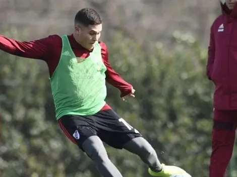 Sonríe River: Quintero podría ser citado para el duelo por Copa Argentina del viernes