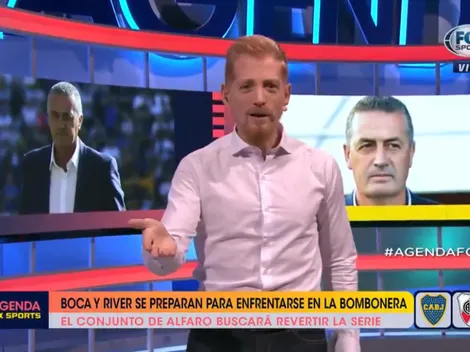 Liberman le pegó a Alfaro: "El que a veces se olvida que 'Boca es Boca' sos vos, Gustavo"