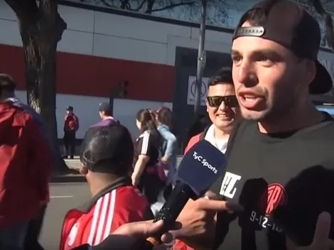 En TyC Sports, los hinchas de River le respondieron a Wanchope y Alfaro