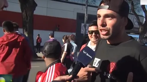 En TyC Sports, los hinchas de River le respondieron a Wanchope y Alfaro