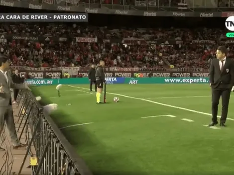 La mirada del Muñeco lo dice todo: la discusión táctica entre Gallardo y Biscay