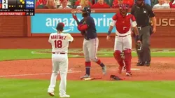 Así son los playoffs: Bravos y Cardenales casi se van a las manos para una épica pelea