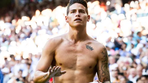 James Rodríguez no se ha tapado el tatuaje que tiene de Daniela Ospina