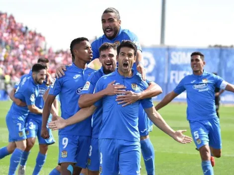 El delantero olvidado: Jeisson Martínez jugó en el triunfo del Fuenlabrada en la Liga 2 de España