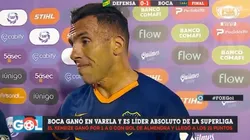 Carlos Tevez tras la victoria en Florencio Varela.