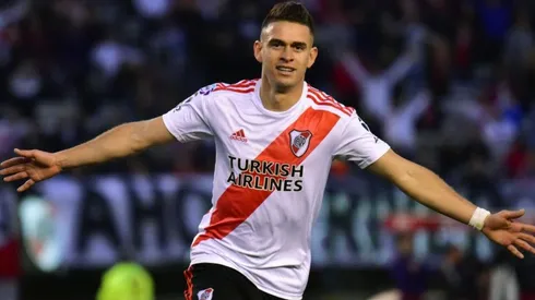 Rafael Borré, la figura del partido.