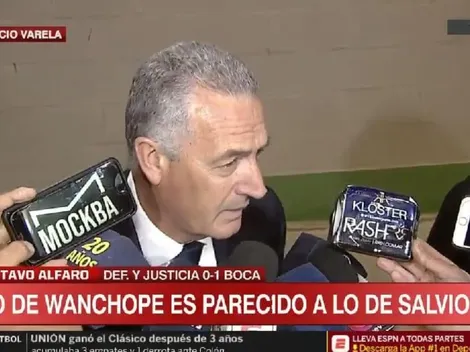 Gustavo Alfaro, desafiante: "No subestimen a Boca"