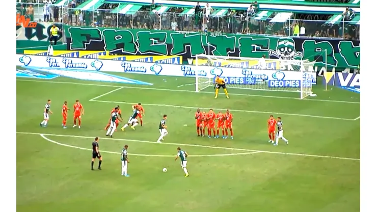Se prendió el clásico caleño: de tiro libre, Féiver Mercado se apuntó un golazo