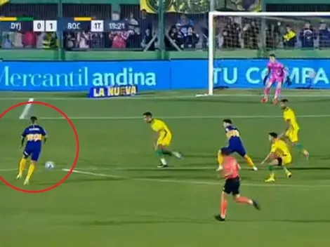 Almendra le pegó débil y mordido pero le alcanzó para poner en ventaja a Boca