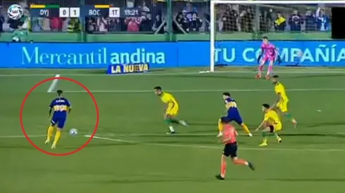 El gol de Agustín Almendra.