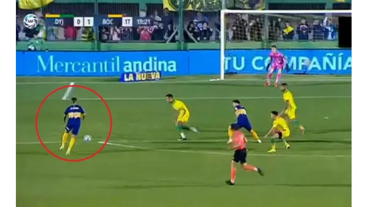 El gol de Agustín Almendra.