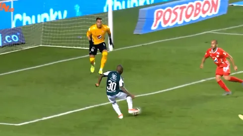 Con agónico gol de Déiber Caicedo, Cali le ganó el clásico caleño a América en Palmaseca