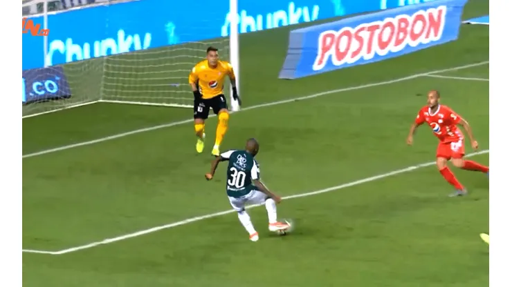 Con agónico gol de Déiber Caicedo, Cali le ganó el clásico caleño a América en Palmaseca