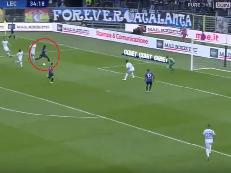 Tiene una bomba en el pie: golazo de Duván Zapata para el Atalanta