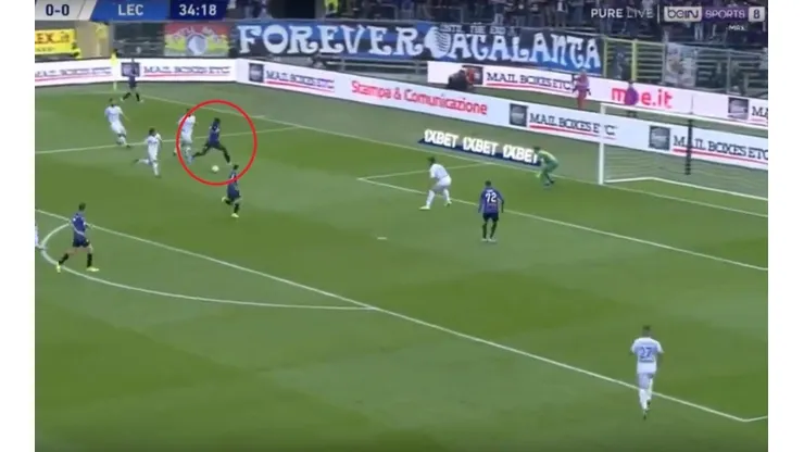 Tiene una bomba en el pie: golazo de Duván Zapata para el Atalanta