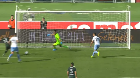 Los sigue haciendo: Rodrigo palacio festejó ante Lazio