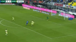 Orbelín Pineda aprovechó todos los espacios en el fondo del América para liquidar el juego