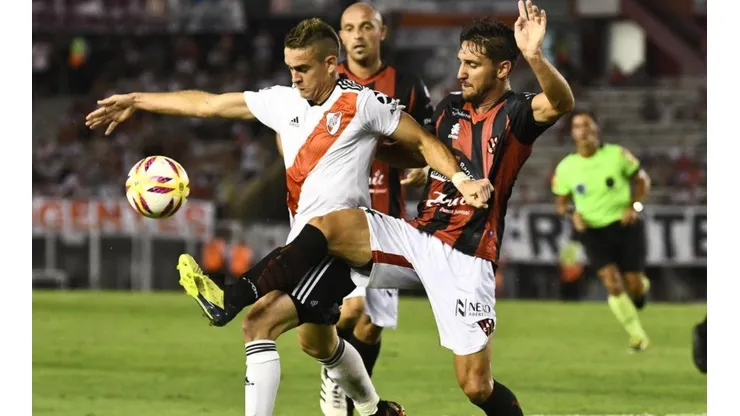 River y Patronato en el último enfrenamiento.