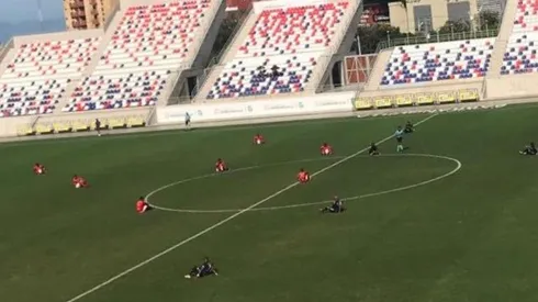 Empezó la protesta: primer parón de los futbolistas se dio en el Torneo Águila