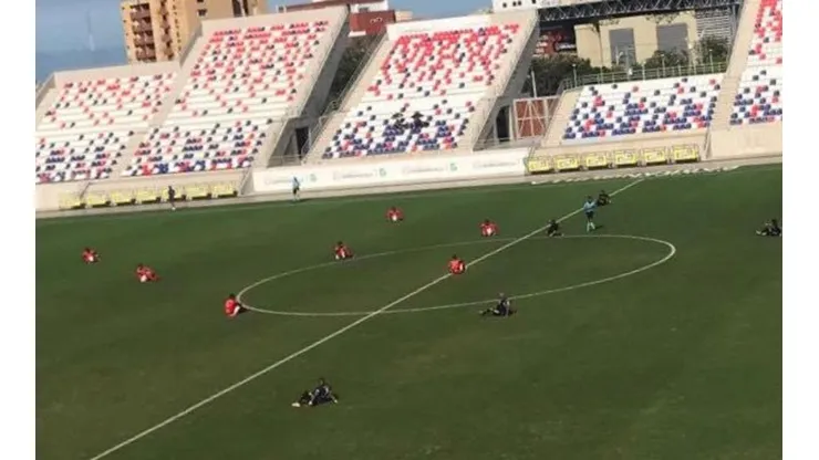 Empezó la protesta: primer parón de los futbolistas se dio en el Torneo Águila