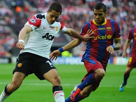 ¿Cómo le fue a Chicharito contra Barcelona?