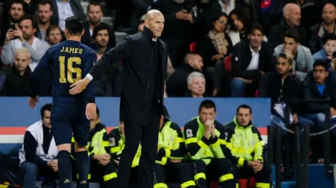 A pesar del gol, Zidane dejó claro que James la tendrá muy difícil para jugar