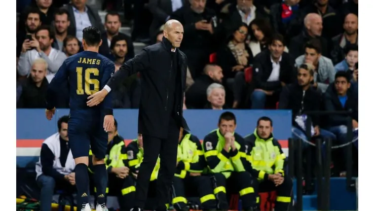 A pesar del gol, Zidane dejó claro que James la tendrá muy difícil para jugar