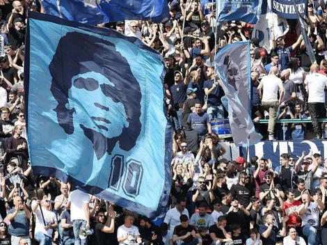 No lo olvidan: el Napoli felicitó en Twitter a Maradona por el triunfo