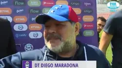 Es único: el consejo entre semana que le dio Maradona a Víctor Ayala para los tiros libres