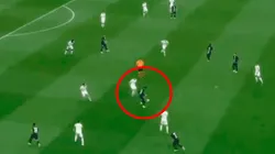 Neymar tiró un pase en modo Dios: la levantó de espalda y le pegó de media vuelta