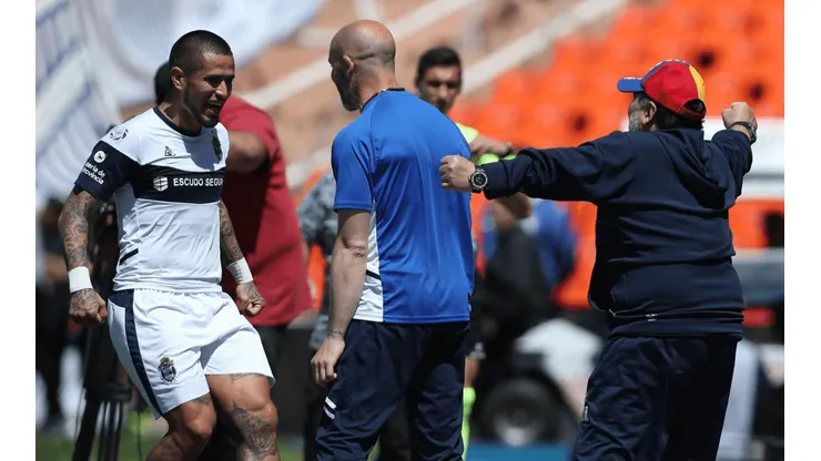 ¡Grande, Diego! Gimnasia le ganó a Godoy Cruz y sumó su primer triunfo en la Superliga