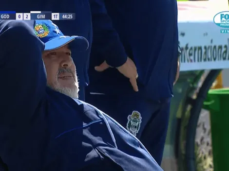 El Diego se quería morir: le hicieron un gol sacando del medio