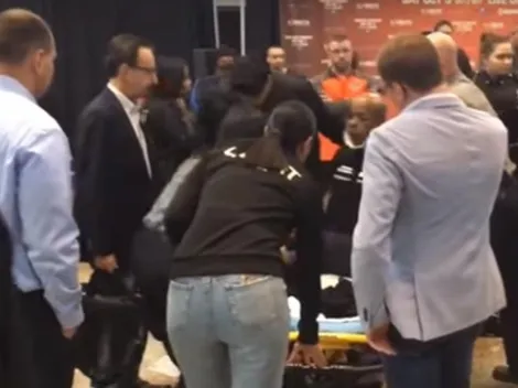 Increíble: agredieron a un entrenador en el pesaje y se suspendió una pelea por título mundial