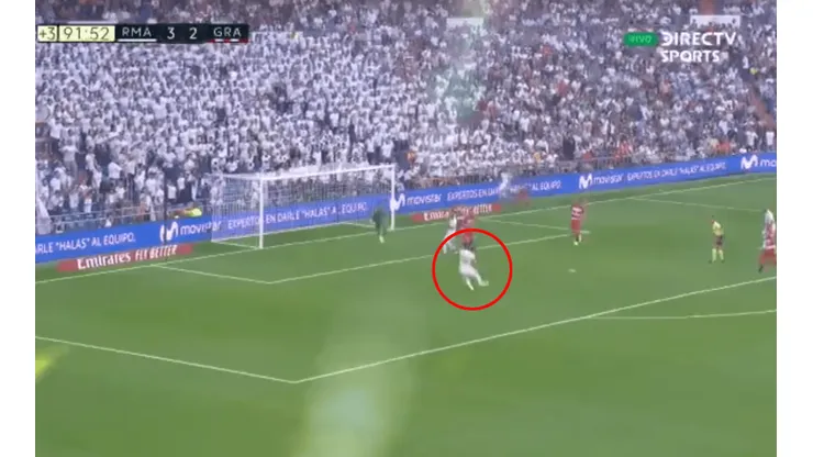 Así fue el gol de James Rodríguez ante el Granada.