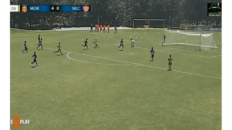El GOLAZO de los chicos de Morelia ante Necaxa