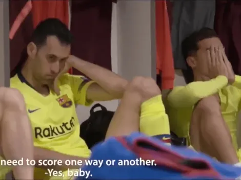 El trailer del documental del Barcelona es una locura: mostró el vestuario en Anfield