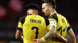 Jadon Sancho y Marco Reus (Borussia Dortmund)