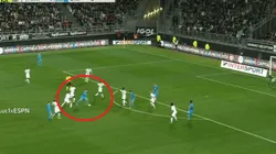 Gran resolución de Darío Benedetto.